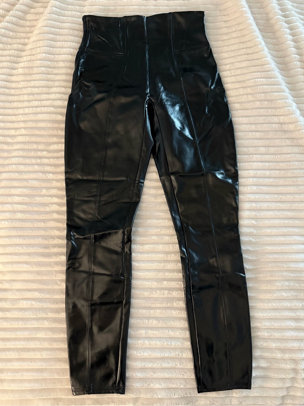 Spanx Faux Patent Leather Leggings